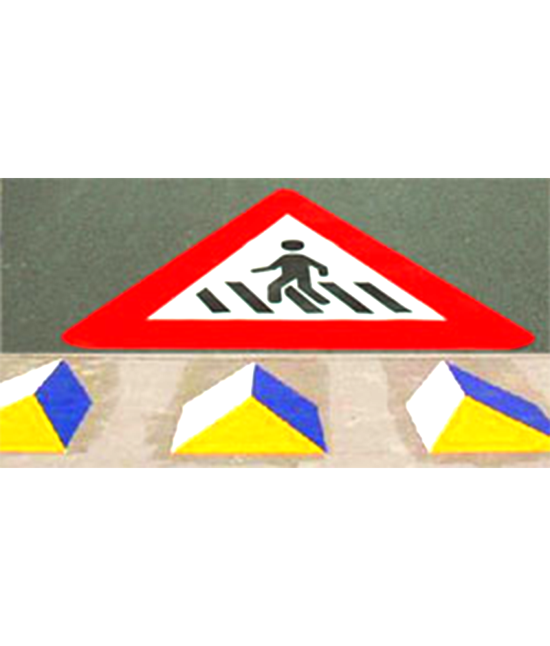 地面彩色標志DW-BXD03